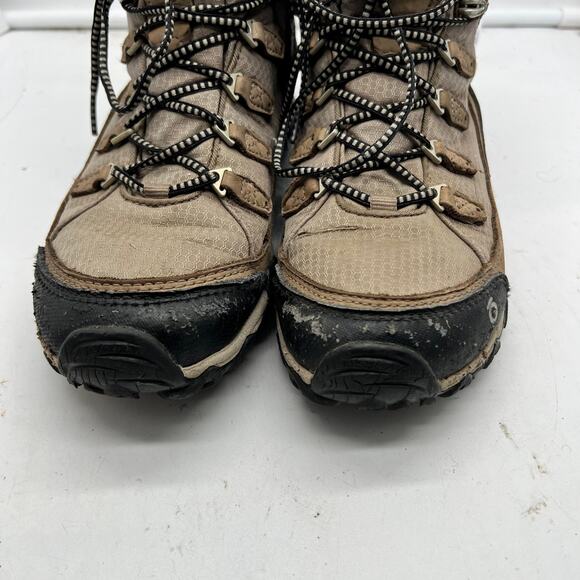 Oboz Boots Womens 8 Juniper Mid Bdry Waterproof WP Hiking Trail Shoes - Picture 5 of 10